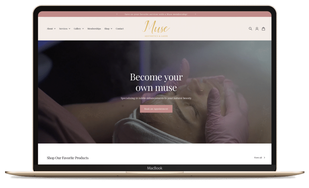 Med Spa Website Design