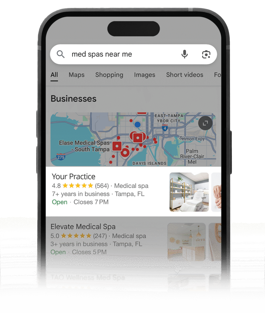 Med Spa Website Design